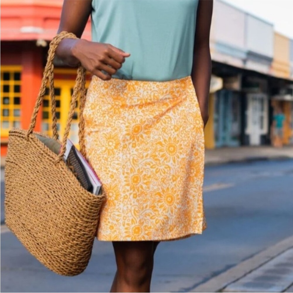 RipSkirt Hawaii Skirt Wrap XL Yellow Tuscan Sunflower Length 2